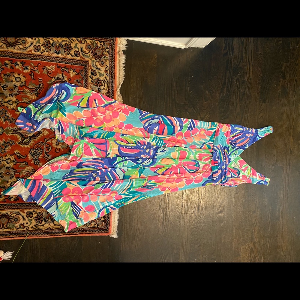 Lily Pulitzer Floral Maxi Dress